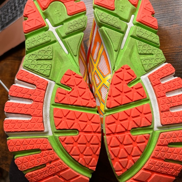 COPY - ASICS gel lyte 33 two, neon running shoes - Picture 5 of 5